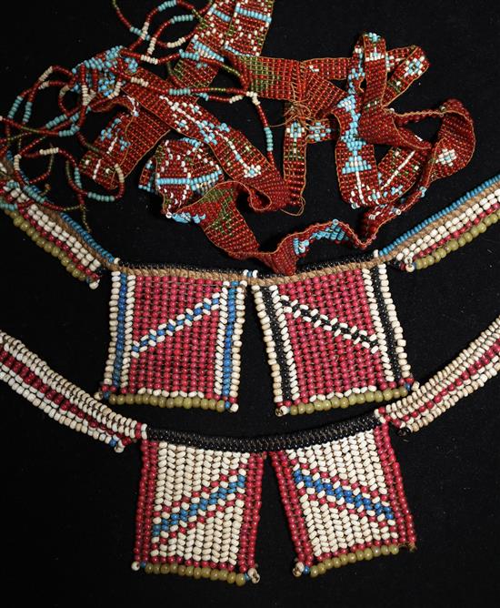 Beadwork pieces